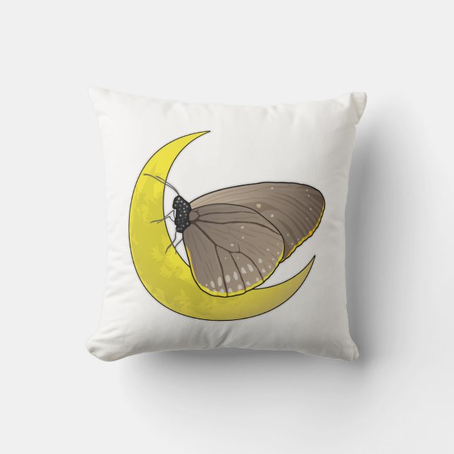 Butterfly Moon Cushion (Front)