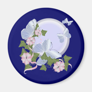 Butterfly Moon Magnet
