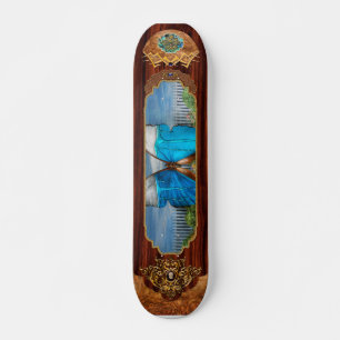 Butterfly - Morpho - I hate it when the colours Skateboard