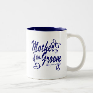 Butterfly/Mother of the Groom Two-Tone Coffee Mug