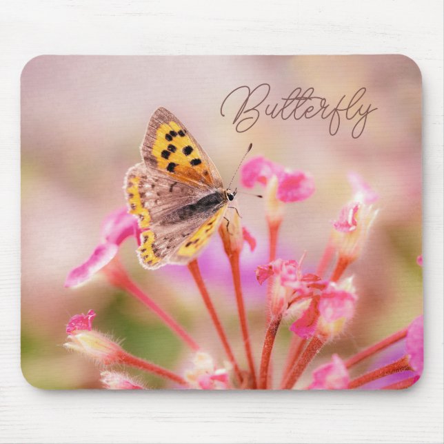Butterfly  mouse pad (Front)