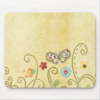 Butterfly Mouse pad