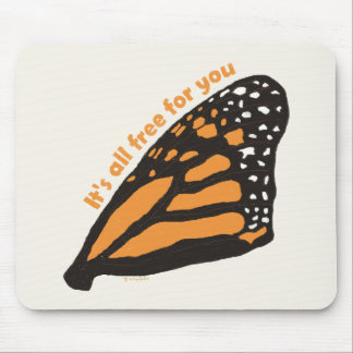 Butterfly Mouse Pad