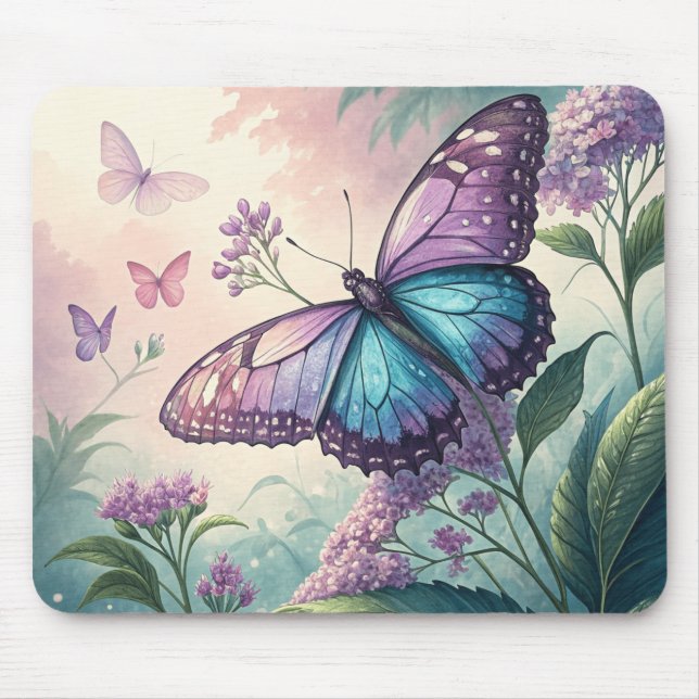 Butterfly Mouse Pad (Front)