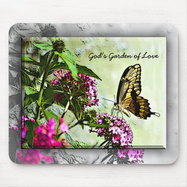 Butterfly Mousepad (Front)