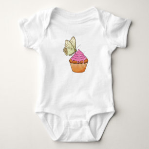 Butterfly Muffin Baby Bodysuit