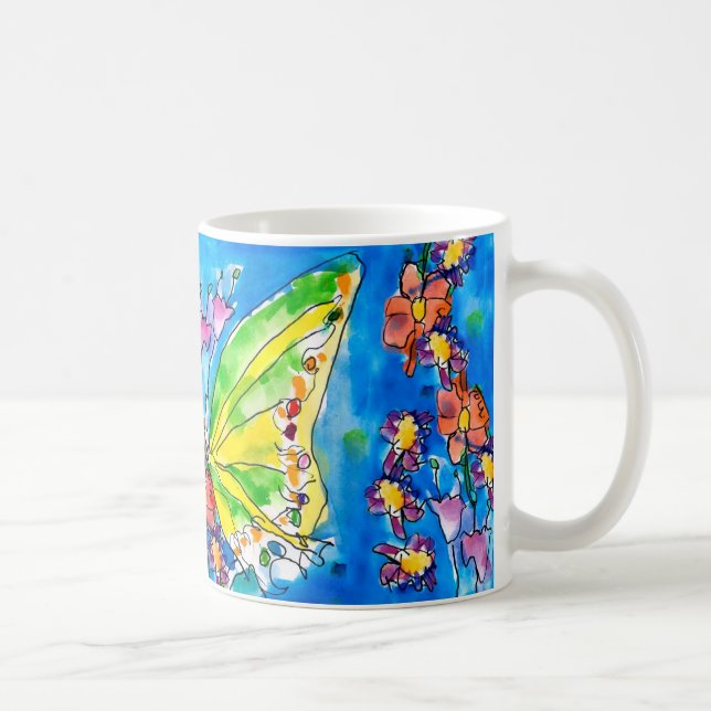 Butterfly Mug by Jeffrey Shutt, Age 6 (Right)