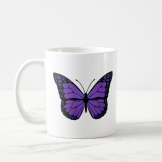 Butterfly Mug - Purple Butterfly - Perfect Gift