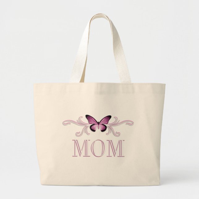 Butterfly Mum Tote Bag (Front)