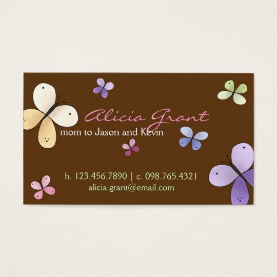 Butterfly Mummy Card