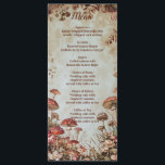 Butterfly Mushroom Woodland Nature Menu<br><div class="desc">Butterfly Mushroom Woodland Nature</div>