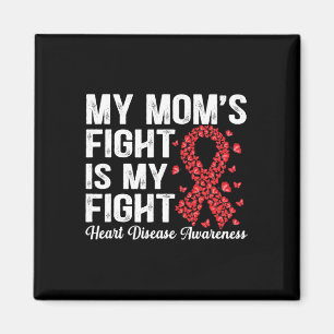 Butterfly My Mum's Fight Is My Fight Heart Disease Magnet