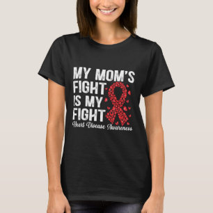 Butterfly My Mum's Fight Is My Fight Heart Disease T-Shirt