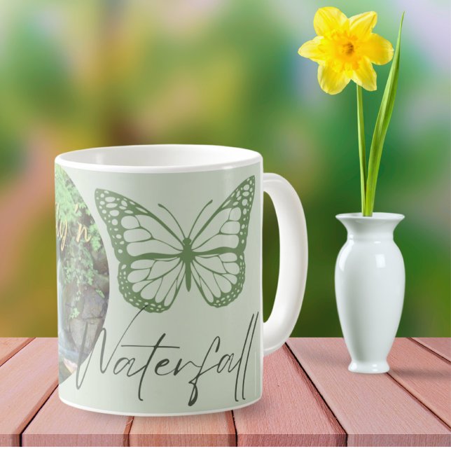 Butterfly 'n Waterfall Mug (Creator Uploaded)