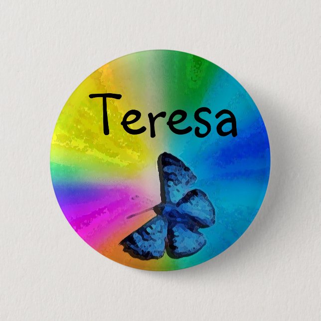 butterfly name badge (Front)