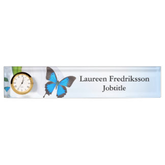 Butterfly Nameplate