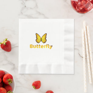 Butterfly Napkin