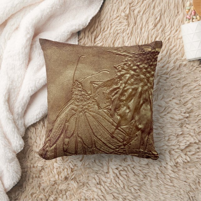 Butterfly Nature Art Cushion (Blanket)