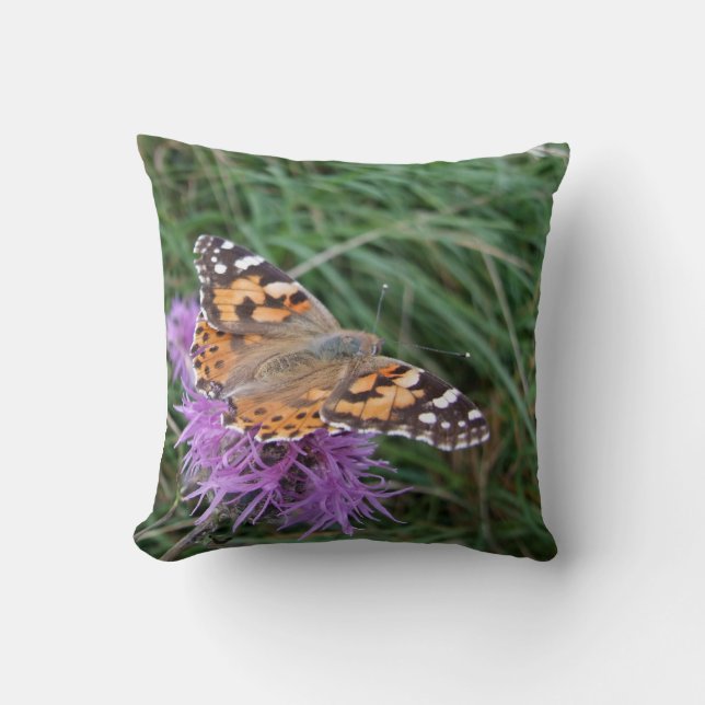 Butterfly Nature Pillow (Front)