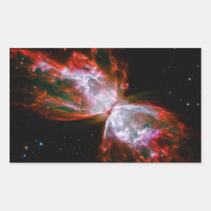 Butterfly Nebula in Scorpius Constellation Rectangular Sticker