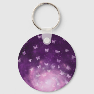 Butterfly Nebula Keychain