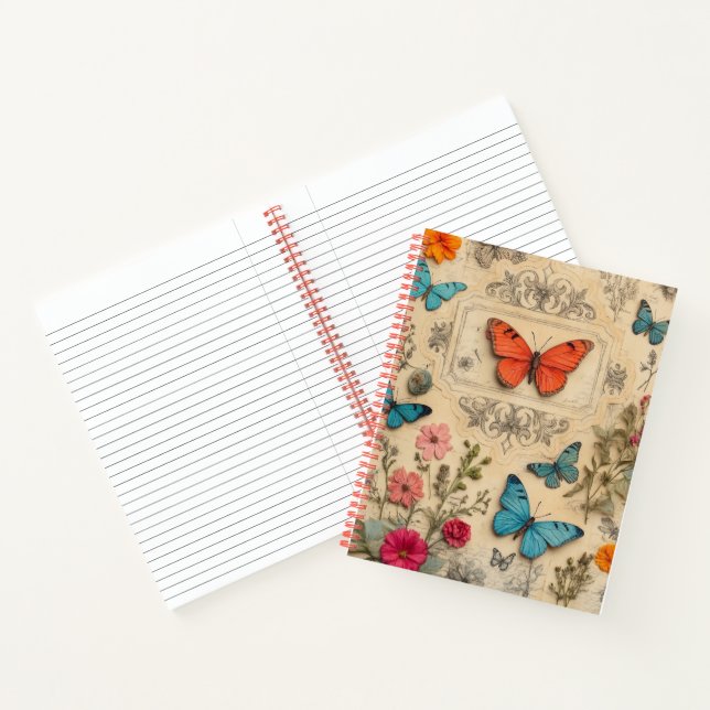 Butterfly Notebook (Inside)