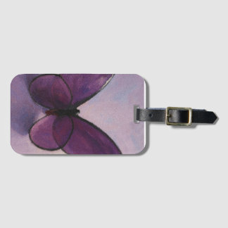 Butterfly Notebook Luggage Tag