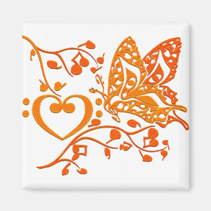 Butterfly_Notes Magnet