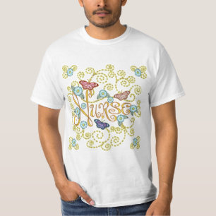 Butterfly Nurse   T-Shirt