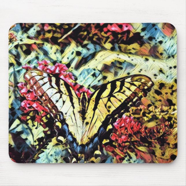 Butterfly o Butterfly Mouse Pad (Front)