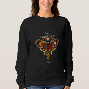 Butterfly Occult Moth Witch Lunar Sweatshirt