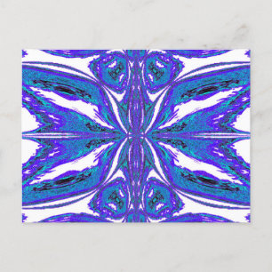 Butterfly of Blue Postcard