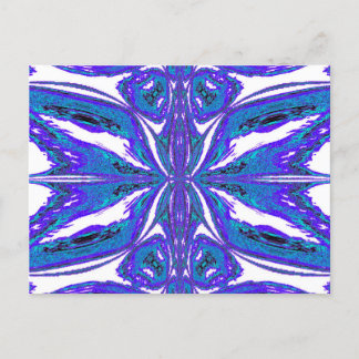 Butterfly of Blue Postcard