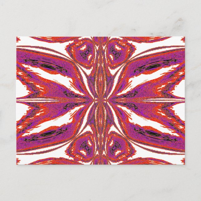 Butterfly of Pink Postcard (Front)