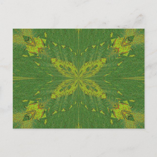 Butterfly Of The Green Postcard (Front)