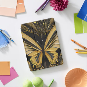 Butterfly on Black iPad Air Cover