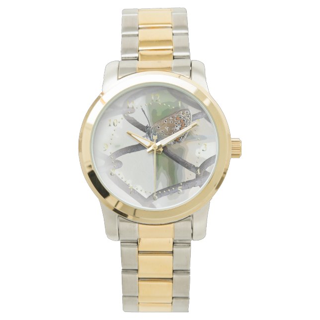 butterfly on fence watch (Front)