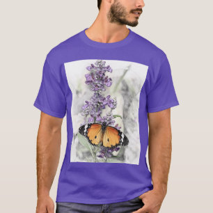 Butterfly on flower  1  T-Shirt