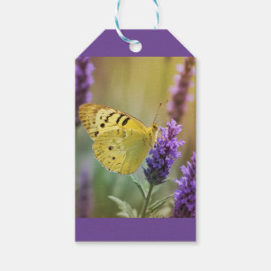 Butterfly on Lavender Gift Tags