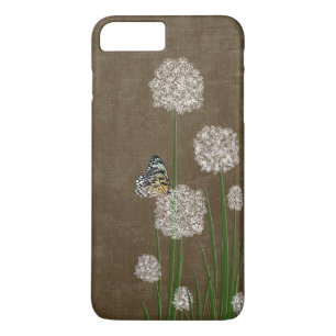 Butterfly On Puffs iPhone 8 Plus/7 Plus Case