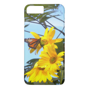 Butterfly on the Sunflower iPhone 8 Plus/7 Plus Case