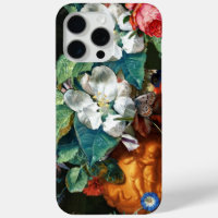 BUTTERFLY ON WHITE FLOWERS Floral
