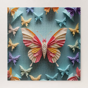 Butterfly Origami Jigsaw Puzzle