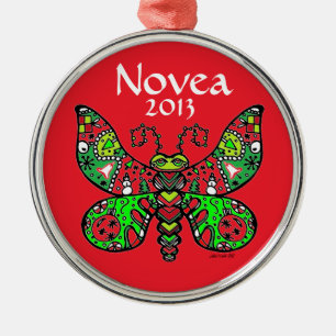 Butterfly Ornament RED *customise!**