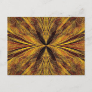 Butterfly Out Of The Gold  Postcard