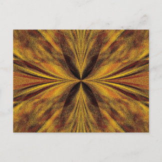 Butterfly Out Of The Gold  Postcard