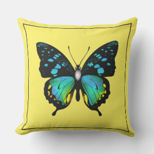Butterfly Outdoor Throw Pillow
