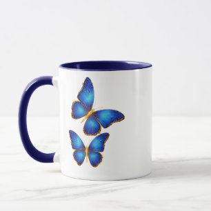 Butterfly Outline - Symbol of Transformation Mug