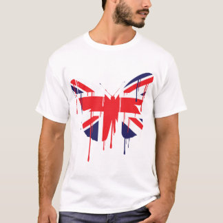 Butterfly Paint Runs Kids T-Shirt