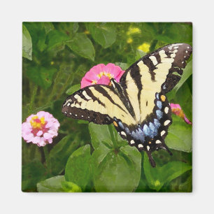 Butterfly Painting Magnet